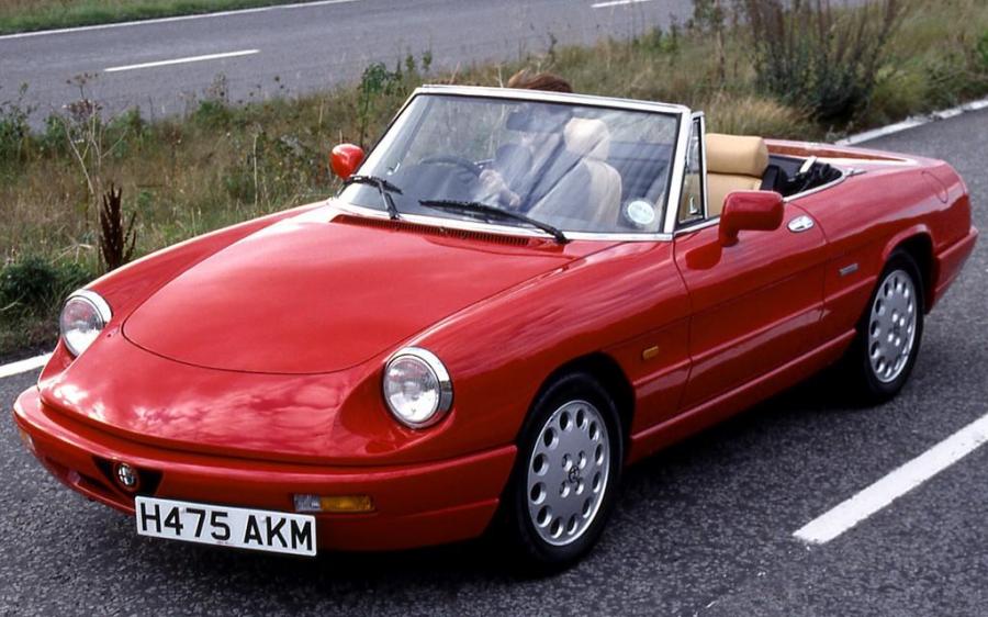Alfa Romeo Spider 2.0 RHD conversion by Seaking (115.A1) '1990 - 93
